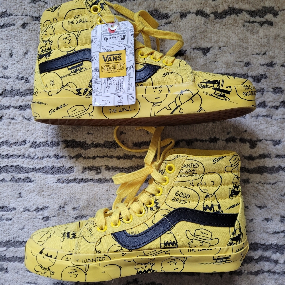 Vans Peanuts x Sk8-Hi 'Charlie Brown Maize… - Picture 2 of 12
